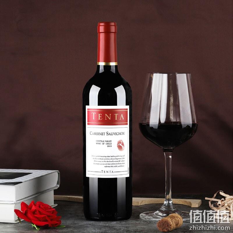智利原瓶进口，Tenta 天帕 卡本妮苏维翁干红葡萄酒750mL*6瓶 298元包邮（需用券） 值值值-买手聚集的地方