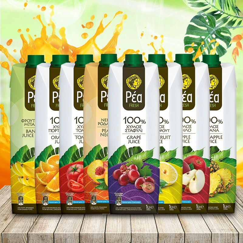 希腊进口，葩莉亚 100%葡萄/苹果/菠萝果汁 1L 9.8元包邮（需领券） 值值值-买手聚集的地方