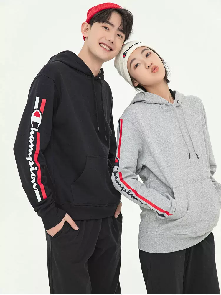 champion 冠军牌 美版情侣款秋冬宽松连帽加绒卫衣 多款 新低128元包邮 值值值-买手聚集的地方
