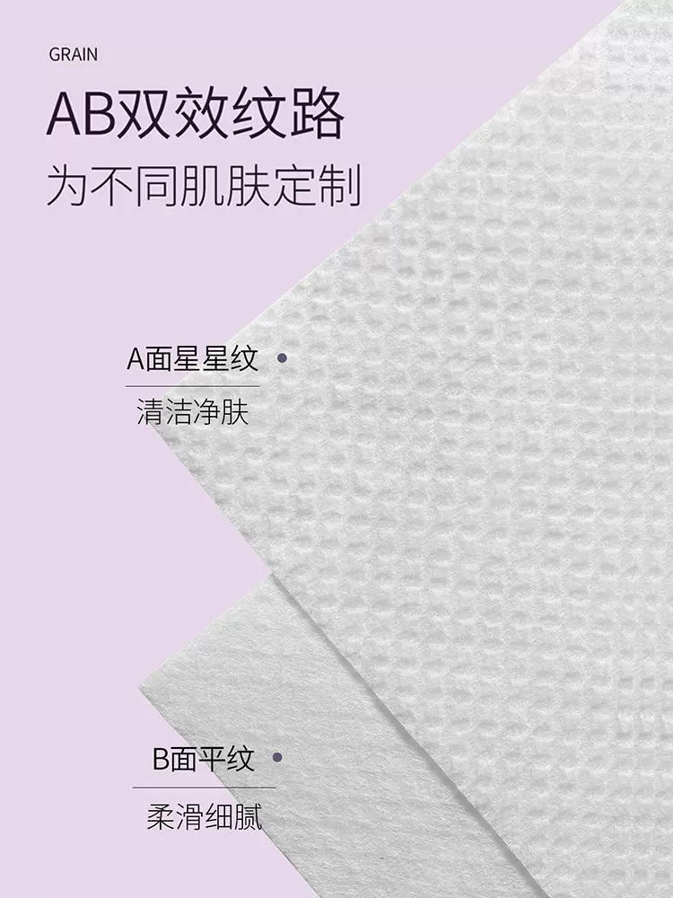 洁丽雅 一次性星星纹洗脸巾 60抽*5包 19.9元包邮（需领券） 值值值-买手聚集的地方