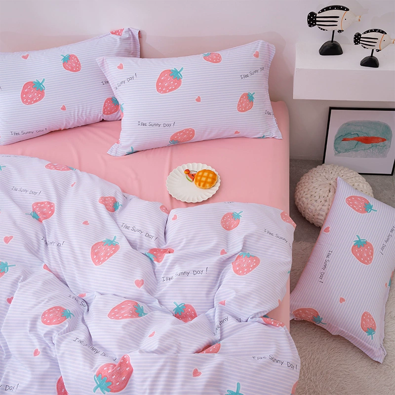 多喜爱旗下，美眠康 磨毛床品四件套 1.5~1.8米 2款 129元包邮起 值值值-买手聚集的地方