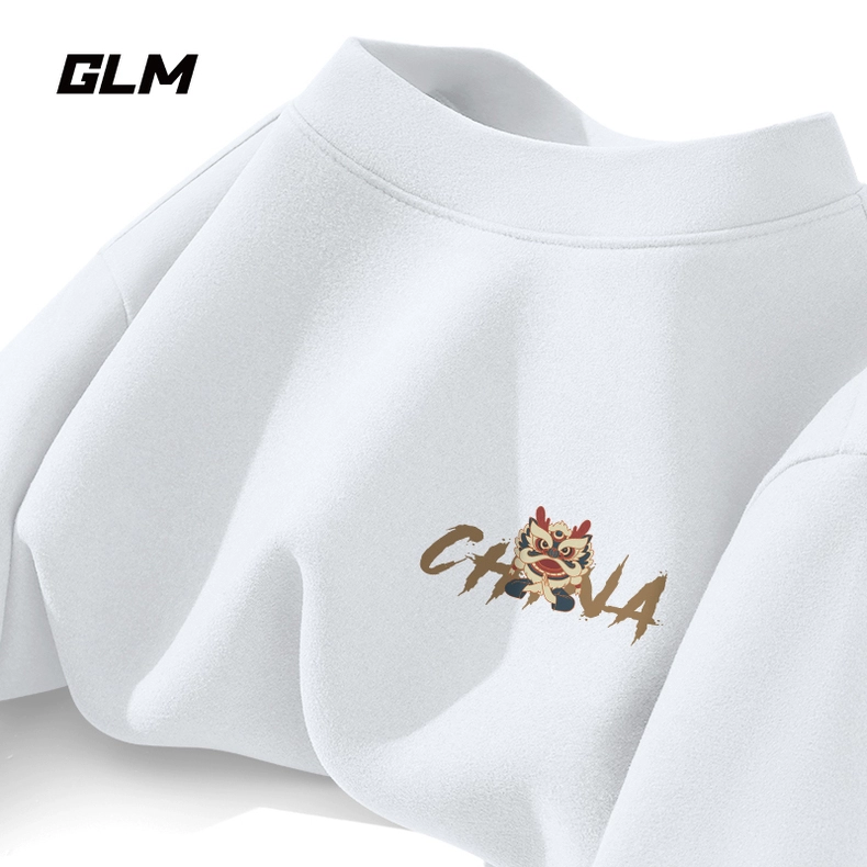 森马旗下轻商务潮牌，GLM 2023秋冬新款情侣半高领德绒双面绒国潮上衣*2件 多色 69.8元包邮（35元/件） 值值值-买手聚集的地方