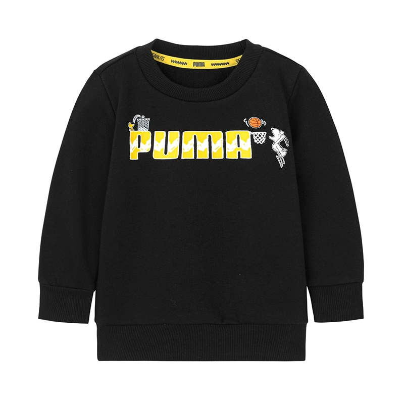 Puma 彪马 儿童休闲印花圆领卫衣（92~164cm）多款多色 79.5元包邮 值值值-买手聚集的地方