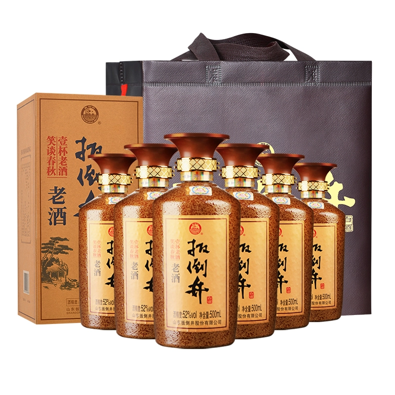 扳倒井 52度老酒 浓香型粮食酒 500ml*6瓶 新低234元包邮，折合39元/瓶 值值值-买手聚集的地方