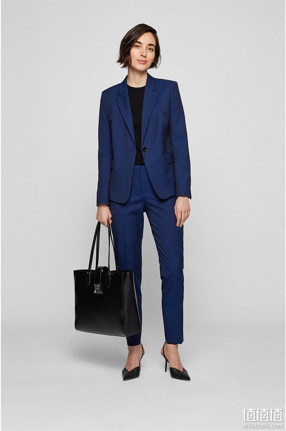Boss Hugo Boss 雨果·博斯 Blanca 女士真皮托特包单肩包  50472428 1485.31元 值值值-买手聚集的地方