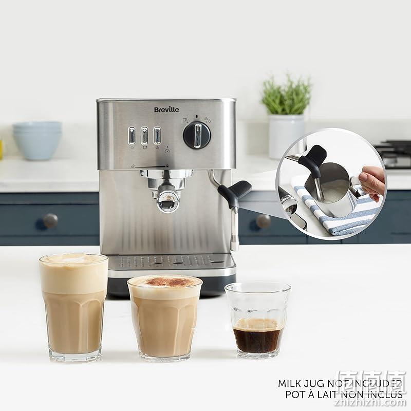 Breville 铂富 Bijou VCF149X 全自动咖啡机 新低1057.05元 值值值-买手聚集的地方