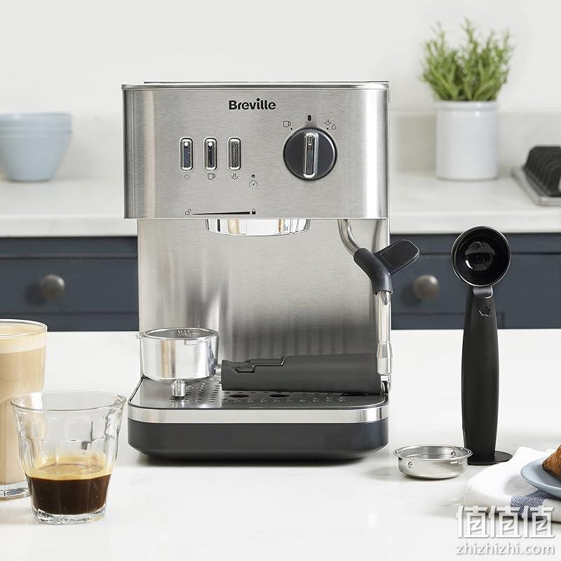 Breville 铂富 Bijou VCF149X 全自动咖啡机 新低1057.05元 值值值-买手聚集的地方