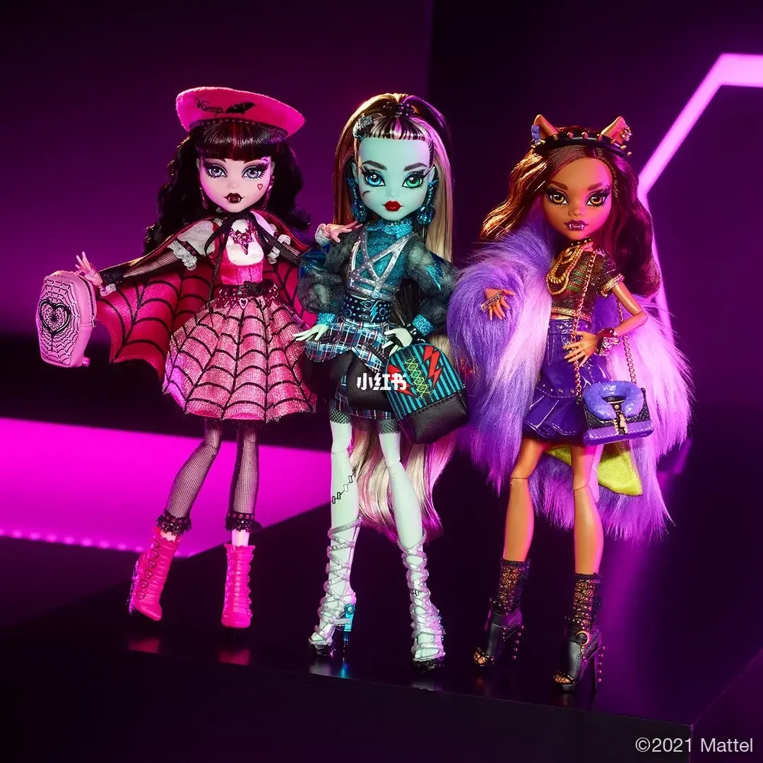 Monster High 怪物高中 骷髅秘密衣橱系列二 Frankie Stein 弗兰琪·斯坦娃娃 217.81元 值值值-买手聚集的地方