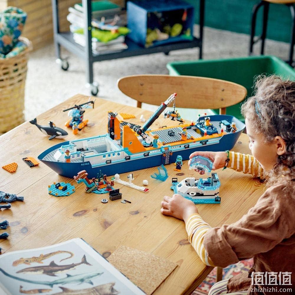 新低！LEGO 乐高 60368 极地巨轮 益智拼装积木玩具 760.7元 值值值-买手聚集的地方