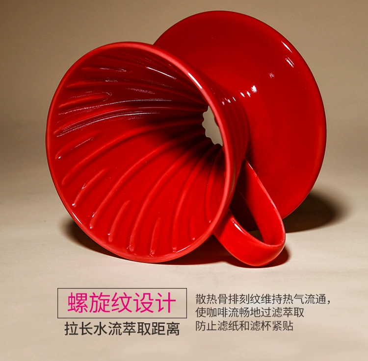 HARIO 哈里欧/好璃奥 V60系列 手冲咖啡器具套装（陶瓷滤杯+玻璃壶+滤纸）VDS-3012W 新低117元 值值值-买手聚集的地方