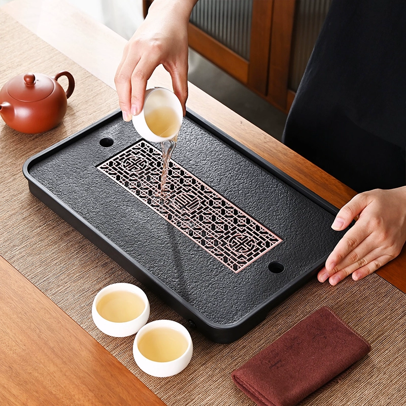 雅辞坊 2023新款茶盘排水式干泡台小茶台 多规格 22.5元包邮起（需领券） 值值值-买手聚集的地方
