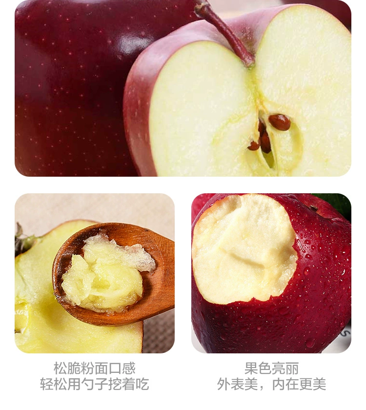 盒马鲜生 源生鲜 甘肃天水花牛苹果 不含箱8.5斤（超大果径80-85mm） 49.9元包邮 值值值-买手聚集的地方
