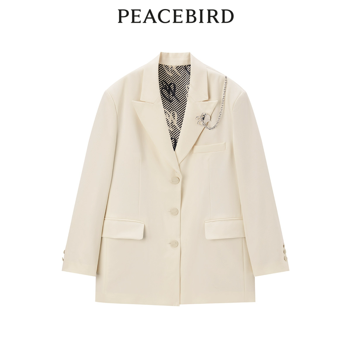PEACEBIRD 太平鸟 女士时尚休闲高级潮酷廓形西装合集 多款 159元包邮 值值值-买手聚集的地方