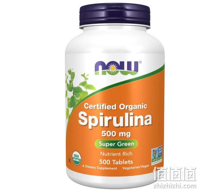Now Foods 诺奥 有机螺旋藻片500mg*500粒 144.88元 值值值-买手聚集的地方