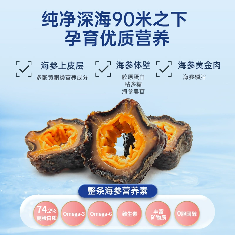 欧参力得 加拿大进口 OPF野生淡干北极海参18g（2-3只试吃装） 24.9元包邮 值值值-买手聚集的地方