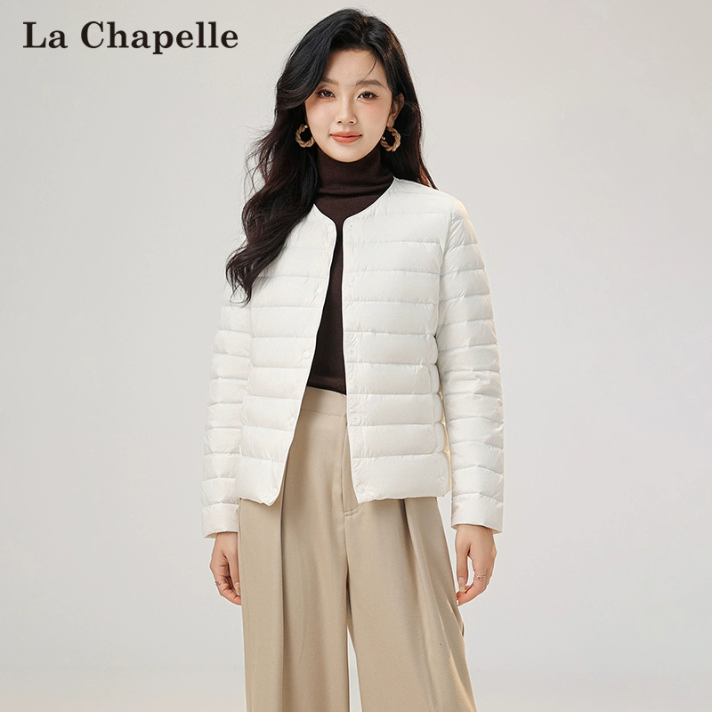 La Chapelle 拉夏贝尔 2023年秋冬轻薄短款羽绒服外套 多色 89元包邮 值值值-买手聚集的地方