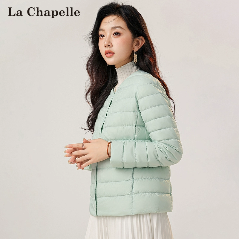 La Chapelle 拉夏贝尔 2023年秋冬轻薄短款羽绒服外套 多色 89元包邮 值值值-买手聚集的地方