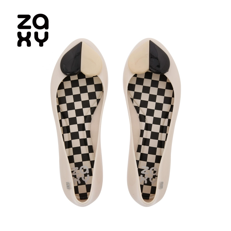 降￥40！巴西进口 Melissa 副牌 ZAXY 2023秋季新款女士通勤休闲果冻鞋 4色 新低119元包邮 值值值-买手聚集的地方