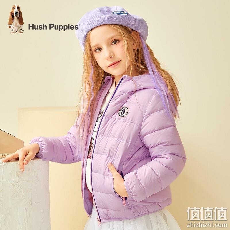 Hush Puppies 暇步士 儿童90%羽绒服外套（105~170码）两色 169元包邮 值值值-买手聚集的地方