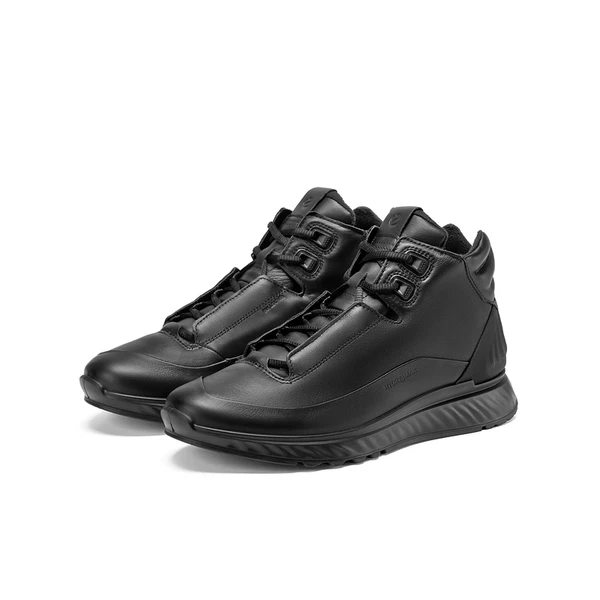 Ecco 爱步 Exostride M 跃动系列 男士牦牛皮减震高帮跑步鞋835344 688.95元 值值值-买手聚集的地方