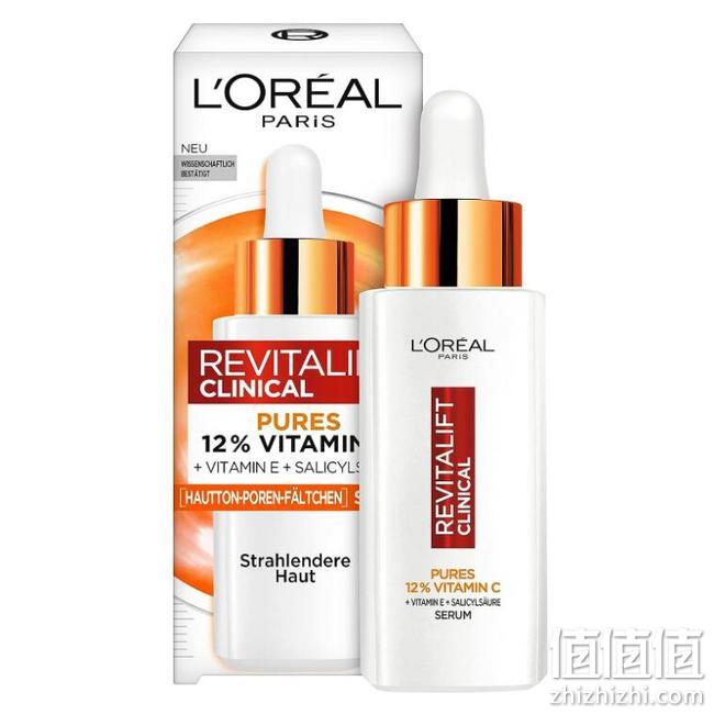 L'Oréal Paris 欧莱雅 Revitalift Clinical 12%纯维生素C精华液30mL 新低91.51元，可3件92折 值值值-买手聚集的地方