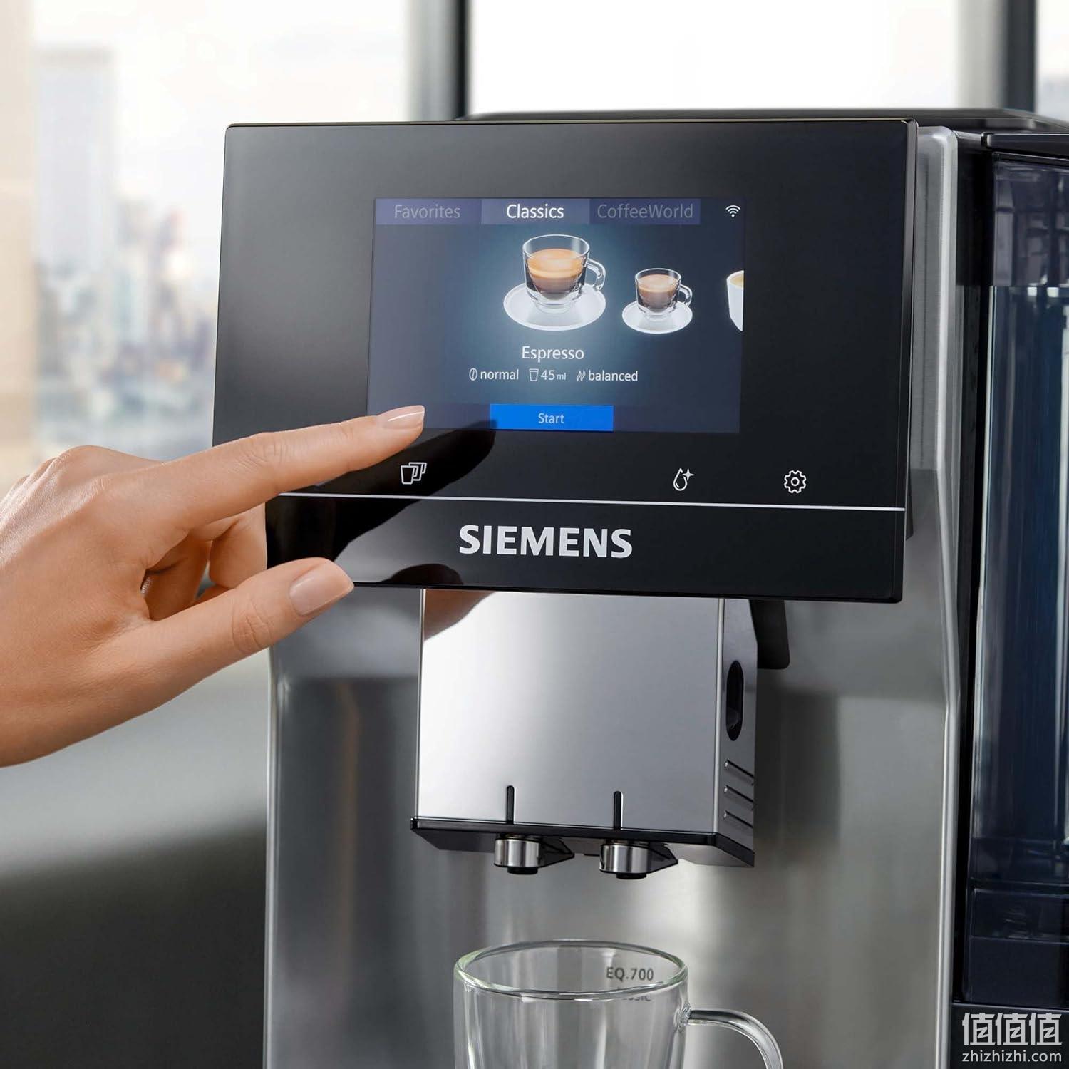 Siemens 西门子 EQ.700智享系列 TP705R01 全自动咖啡机 6753元（天猫旗舰店13900元） 值值值-买手聚集的地方