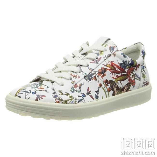 Ecco 爱步 Soft7 柔酷7 女士油画风休闲板鞋 470303 483.02元（天猫旗舰店折后1549元） 值值值-买手聚集的地方