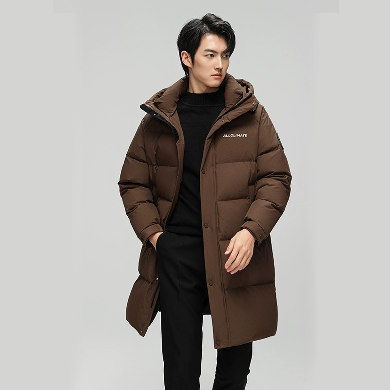 FORdoo 虎都 2023年新款男士中长款连帽保暖羽绒服外套 3色 319元包邮 值值值-买手聚集的地方