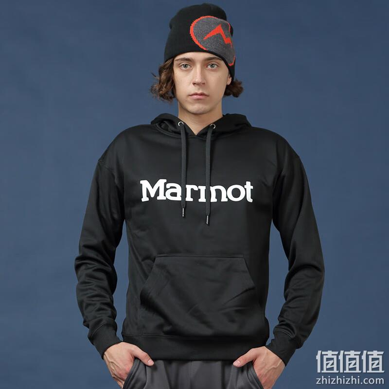 新低！Marmot 土拨鼠 男士户外连帽卫衣 2色 89元包邮 值值值-买手聚集的地方