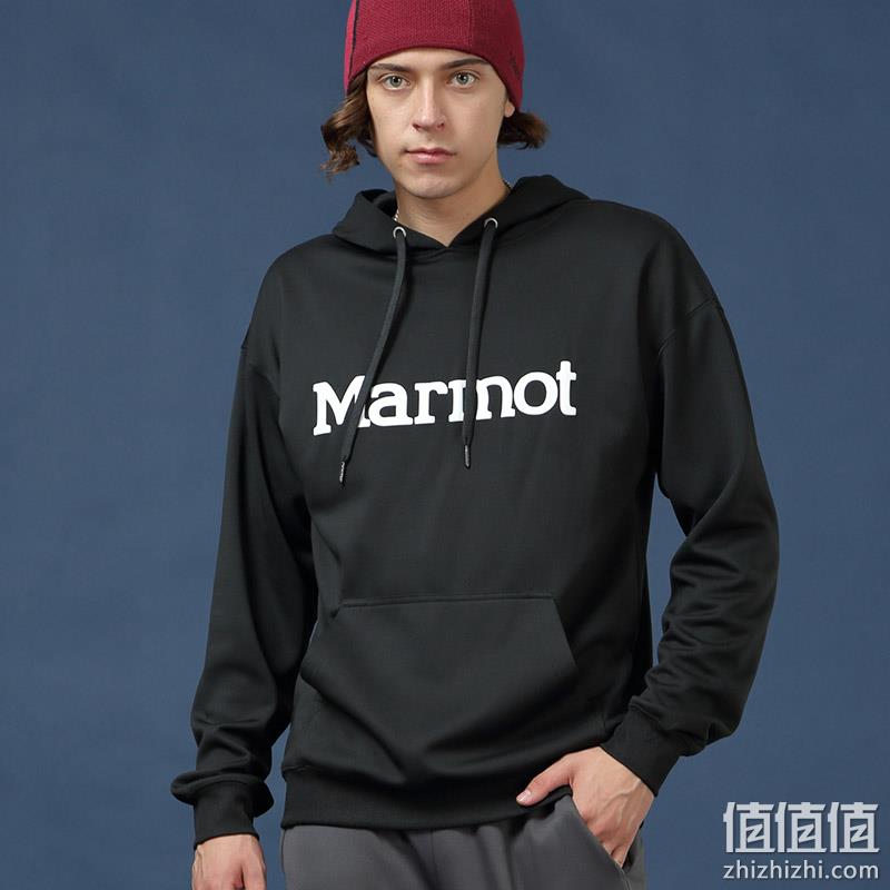 新低！Marmot 土拨鼠 男士户外连帽卫衣 2色 89元包邮 值值值-买手聚集的地方