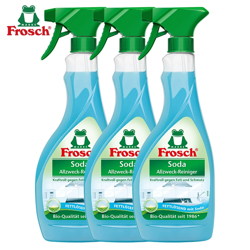 德国进口，Frosch 菲洛施 重油污清洁剂 500ml*3瓶 49元包邮（16.3元/瓶） 值值值-买手聚集的地方