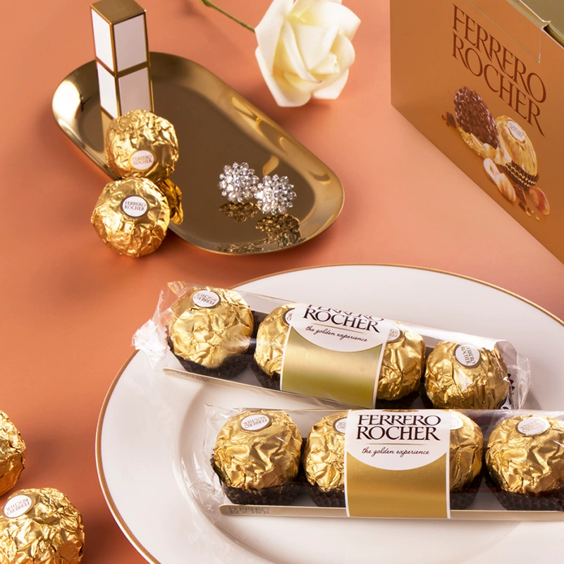 Rocher 费列罗 榛果威化巧克力 60粒礼盒装 148元包邮（需领券） 值值值-买手聚集的地方