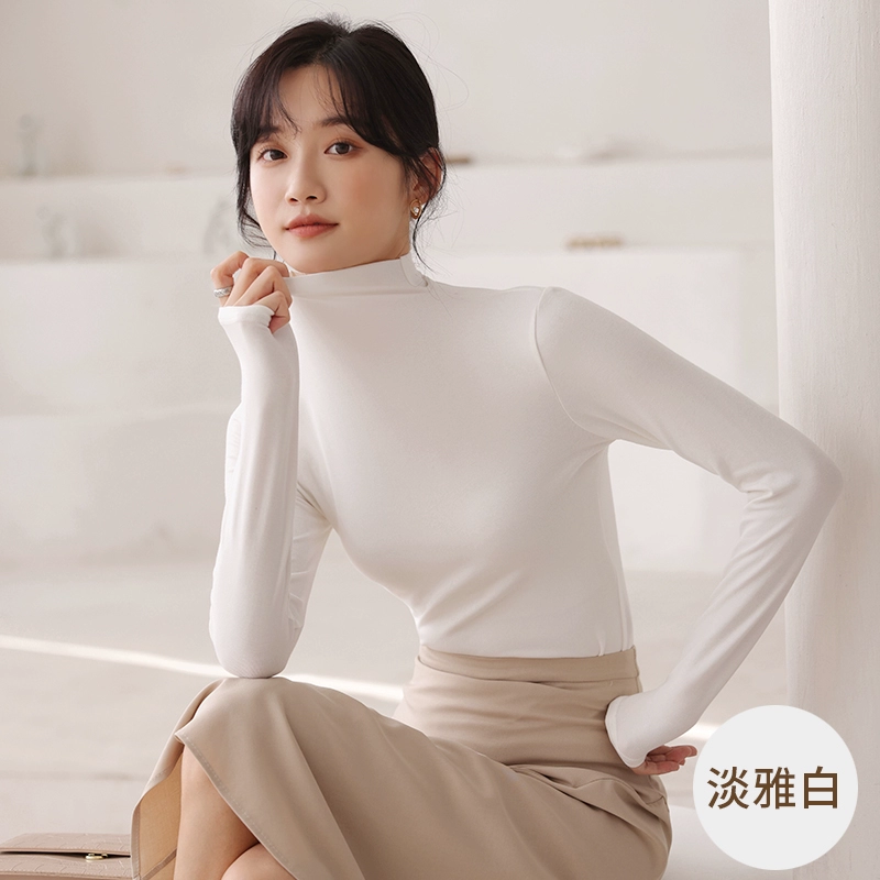 Bonas 1985 宝娜斯 女士半高领打底衫 多色 29.9元包邮 值值值-买手聚集的地方