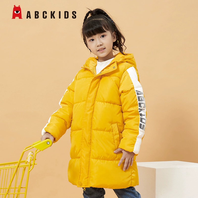 Abc kids 2023秋冬男女童时尚保暖纯色外套棉服（120~160码）4色 49.9元包邮 值值值-买手聚集的地方