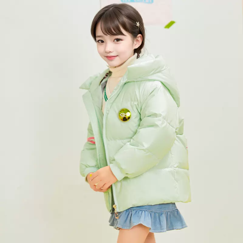 断码清仓，善元 2023新款儿童三防免洗短款羽绒服面包服（90~130码）男女童多色 59元包邮 值值值-买手聚集的地方