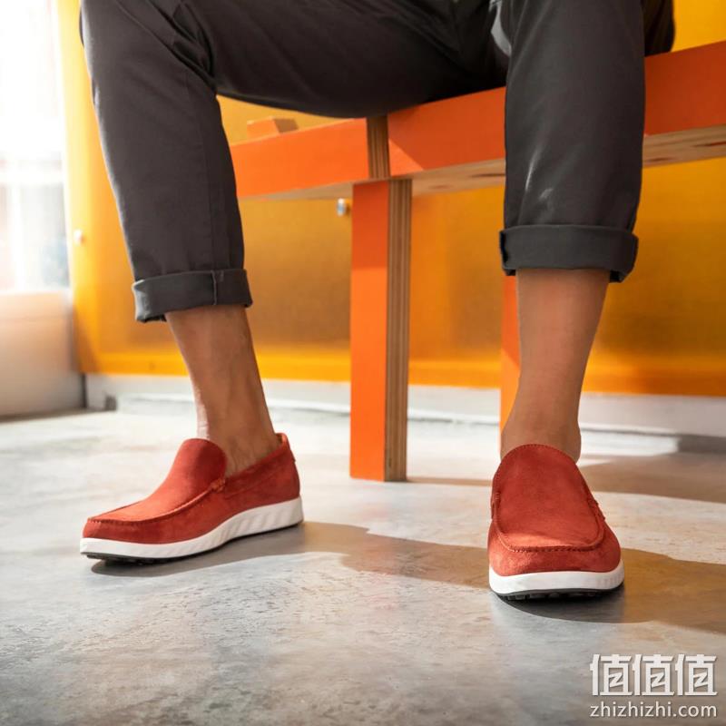 ECCO 爱步 S Lite Moc 轻巧莫克 男士牛皮乐福鞋540514 462.83元（Prime会员9折） 值值值-买手聚集的地方
