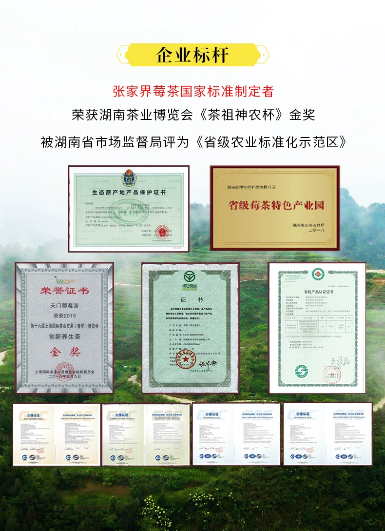 莓茶国标制定者，天门郡 张家界正宗芽尖莓茶 58g 史低48元包邮 值值值-买手聚集的地方
