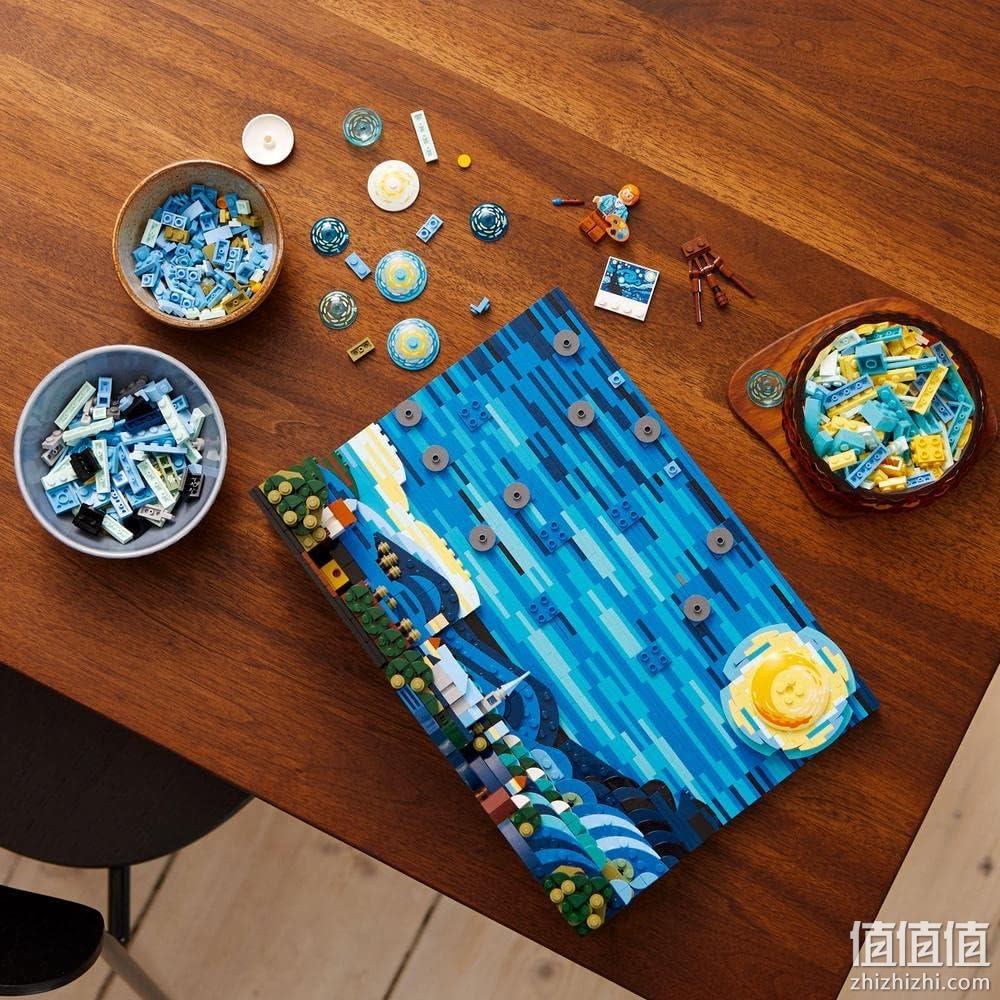 LEGO 乐高 Ideas系列 21333 文森特·梵高 星月夜 764.9元 值值值-买手聚集的地方