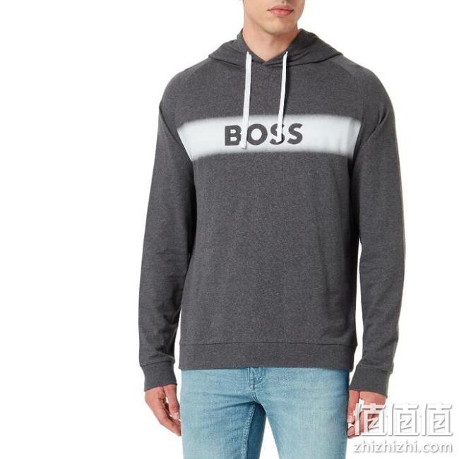 BOSS Hugo Boss 雨果·博斯 男士时尚连帽运动卫衣50503076 409.65元 值值值-买手聚集的地方