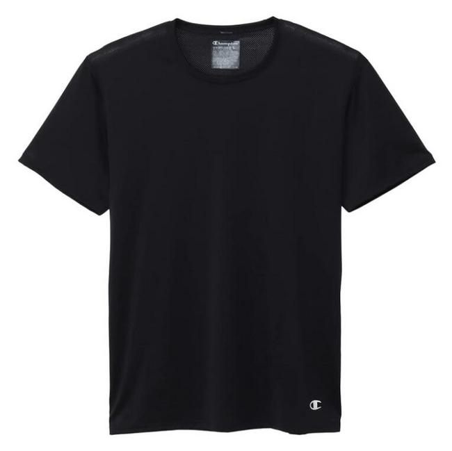 Champion 冠军 男士吸汗速干网布短袖T恤CM1EX201 40.3元（可3件9折） 值值值-买手聚集的地方
