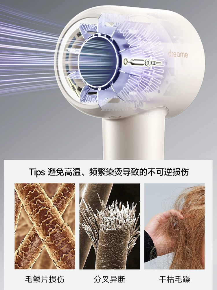 dreame 追觅 AHD12A-WH 极光高速负离子吹风机 289元包邮 值值值-买手聚集的地方