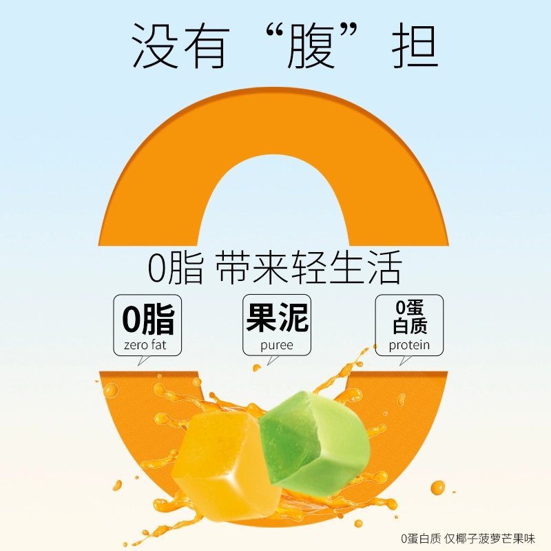 NEO 西班牙进口果味Q弹软糖橡皮糖 64g*6袋 19.8元包邮 值值值-买手聚集的地方