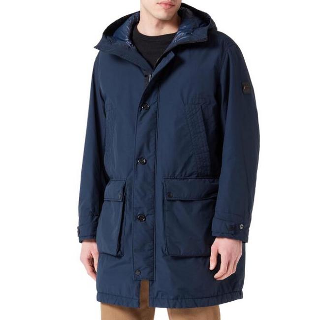 BOSS Hugo Boss 雨果·博斯 Olgara_W 男士保暖派克大衣50485262 1574元 值值值-买手聚集的地方