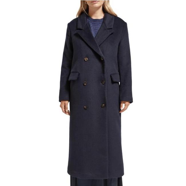 Scotch & Soda 女士羊毛混纺长款大衣174661 1306元 值值值-买手聚集的地方