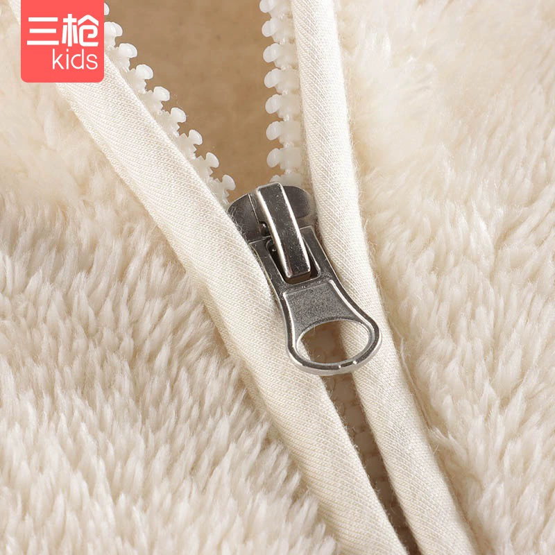 THREEGUN 三枪 儿童秋冬双面舒棉绒立领保暖外套(110~160码） 2色 39元包邮 值值值-买手聚集的地方