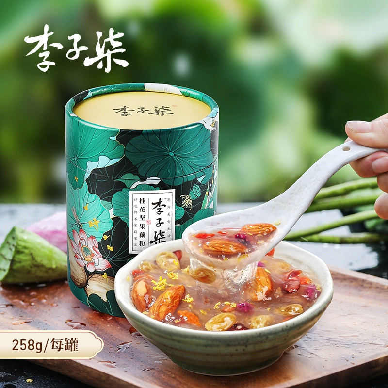 李子柒 桂花坚果藕粉 258g 31.9元包邮 值值值-买手聚集的地方