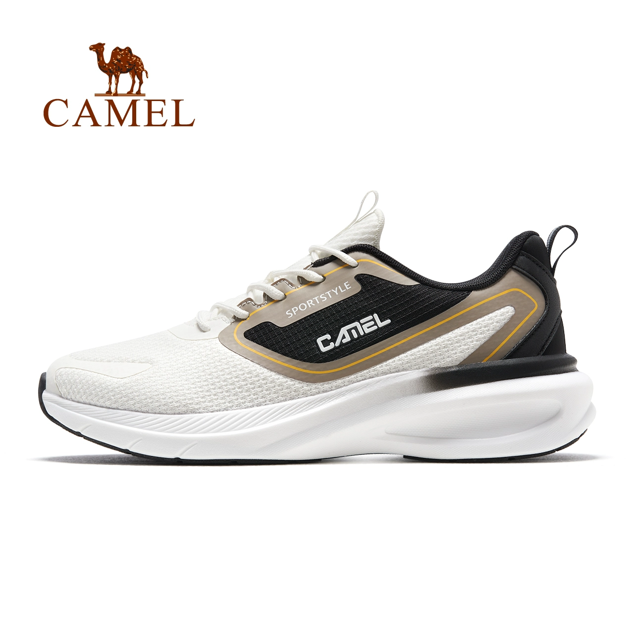 Camel 骆驼 羽墨 情侣款透气高弹缓震运动鞋 多色 139元包邮 值值值-买手聚集的地方