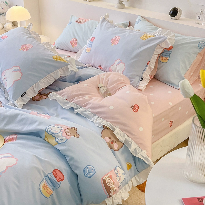 Dohia 多喜爱 暖语 全棉床品三/四件套1.2~1.8米 多款 新低127.55元包邮起（返30元猫超卡后） 值值值-买手聚集的地方
