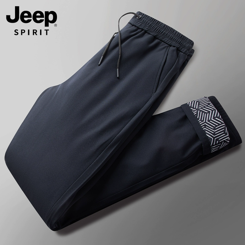 JEEP SPIRIT 2023新款秋冬抽绳休闲保暖羽绒裤 2色 79元包邮 值值值-买手聚集的地方