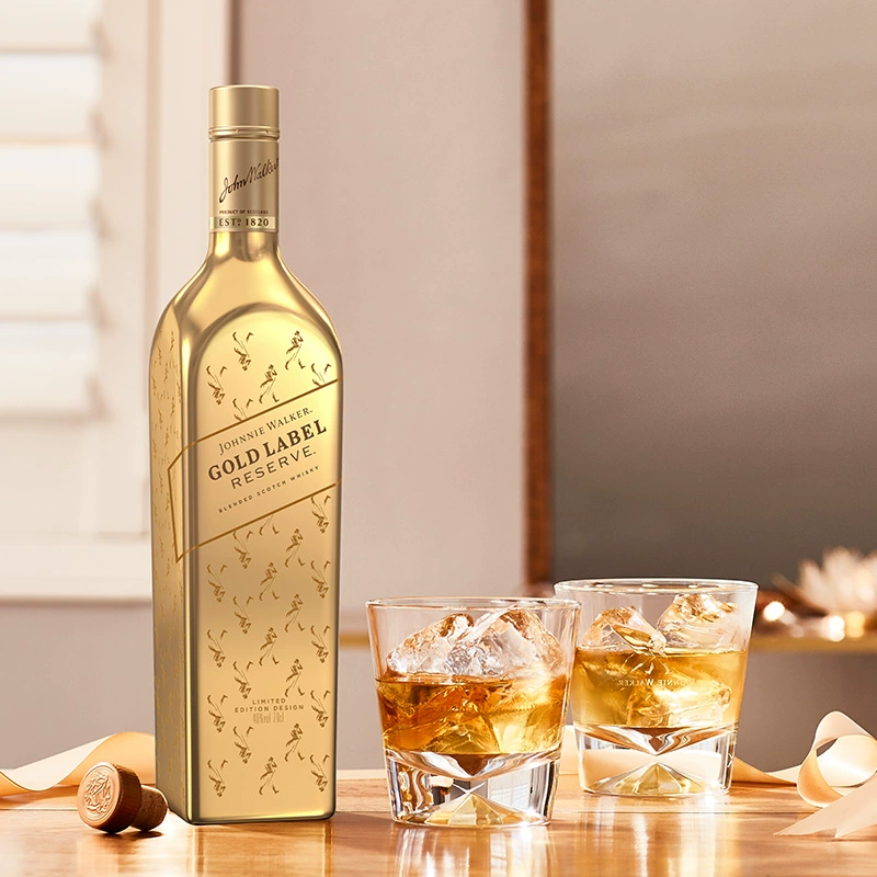 JOHNNIE WALKER 尊尼获加 金牌威士忌 金牌礼盒装 750mL 新低293.55元包邮 值值值-买手聚集的地方